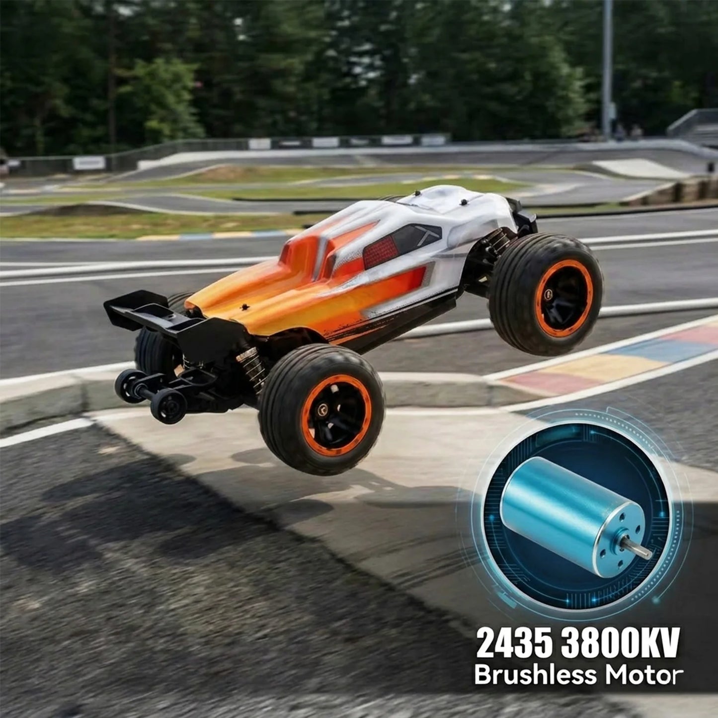 HAIBOXING 16890A 1:16 Brushless RC Truck, 4WD Off-Road