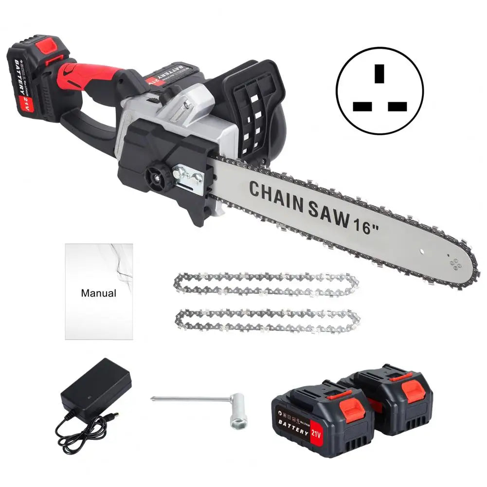 Micborve 16 Inch Cordless Chainsaw Brushless Motor