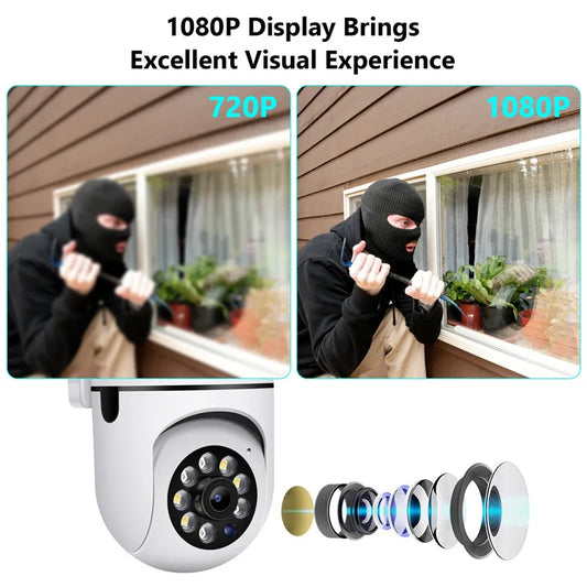 2MPi IP Camera Outdoor 4X Digital Zoom Wireless