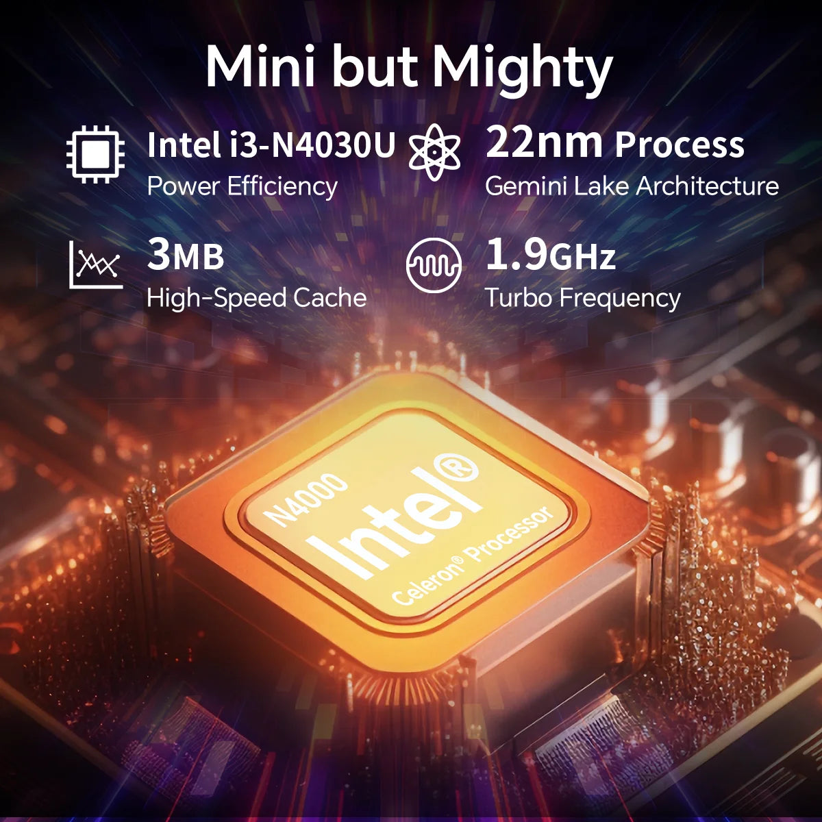SOYO Mini PC Y5 Intel Core I3 4030U 8GB RAM 128GB ROM