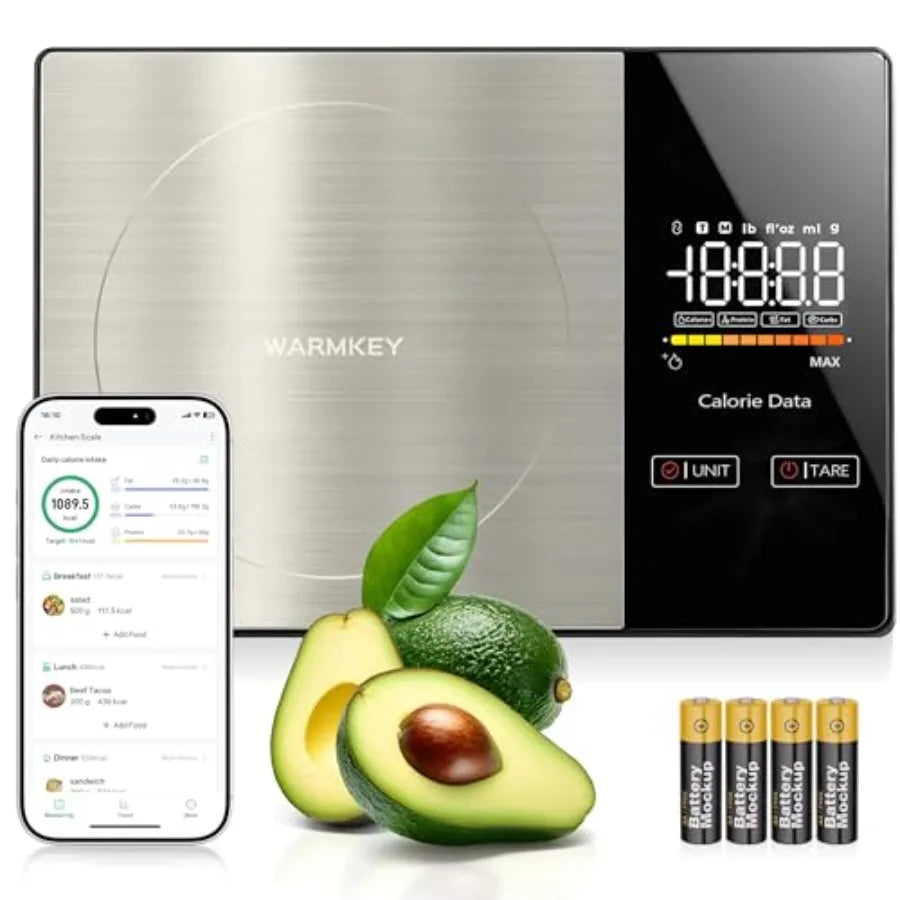 WARMKEY Smart Nutrition Food Scale with App