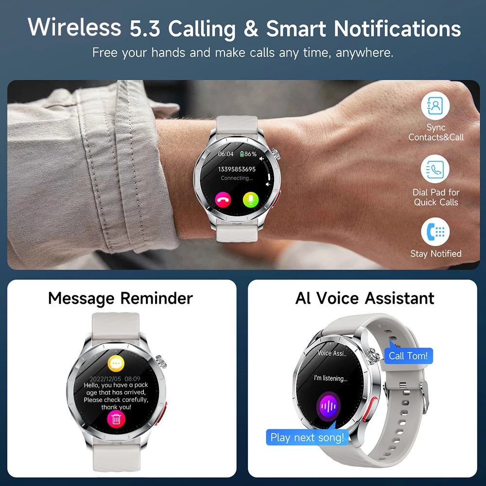 Marsyu 2026 Smart Watch ECG+PPG
