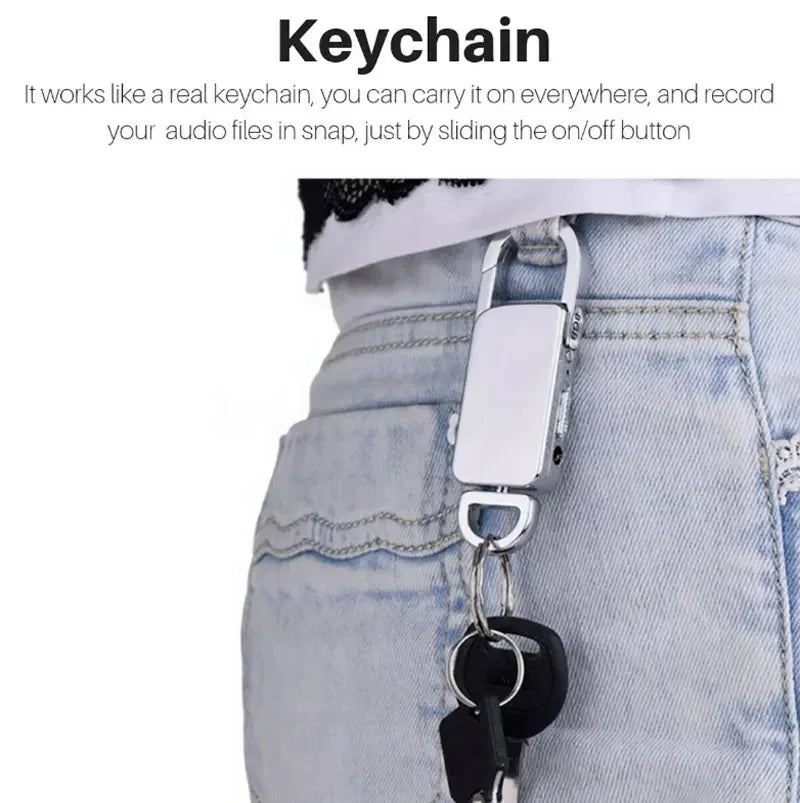 KIDKD Smart Audio Voice Activated Recorder