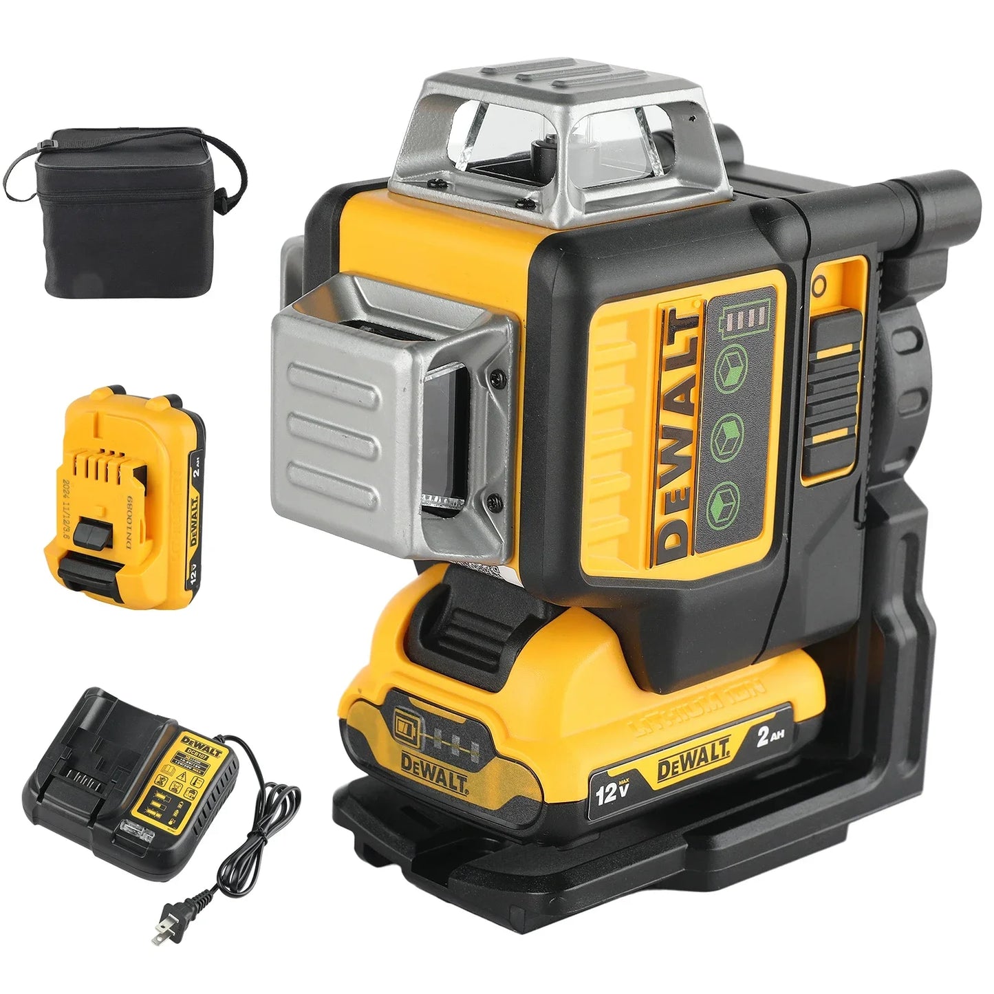 DeWalt DW089LG 3 Sides*360 Degree Vertical