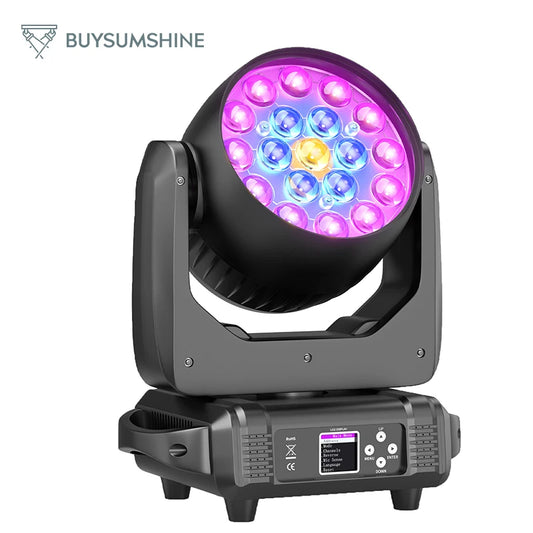 Buysumshine 19x15W Moving Head Light DMX512