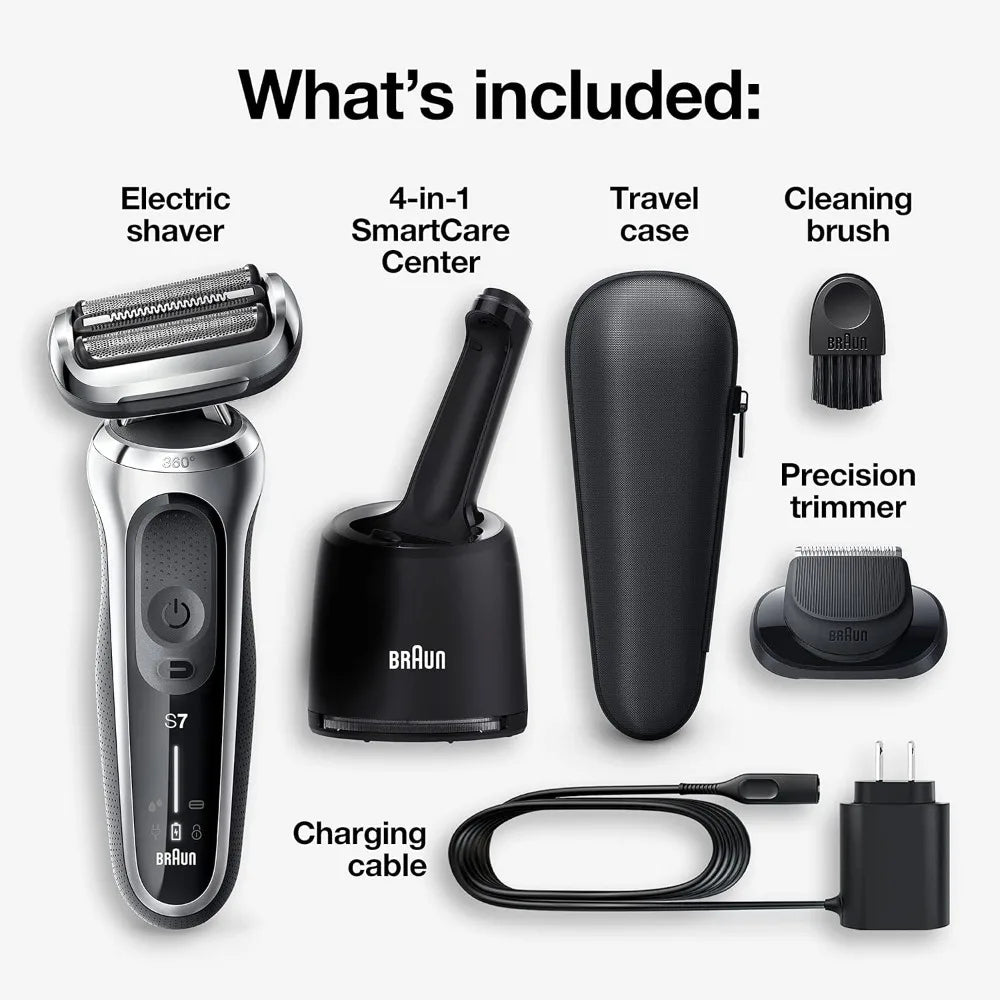 Series 7 7071cc Flex Electric Razor for Men with Smart Care Center