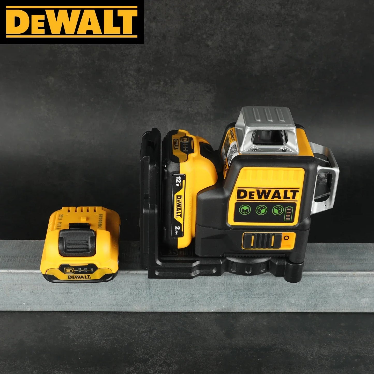 DeWalt DW089LG 3 Sides*360 Degree Vertical