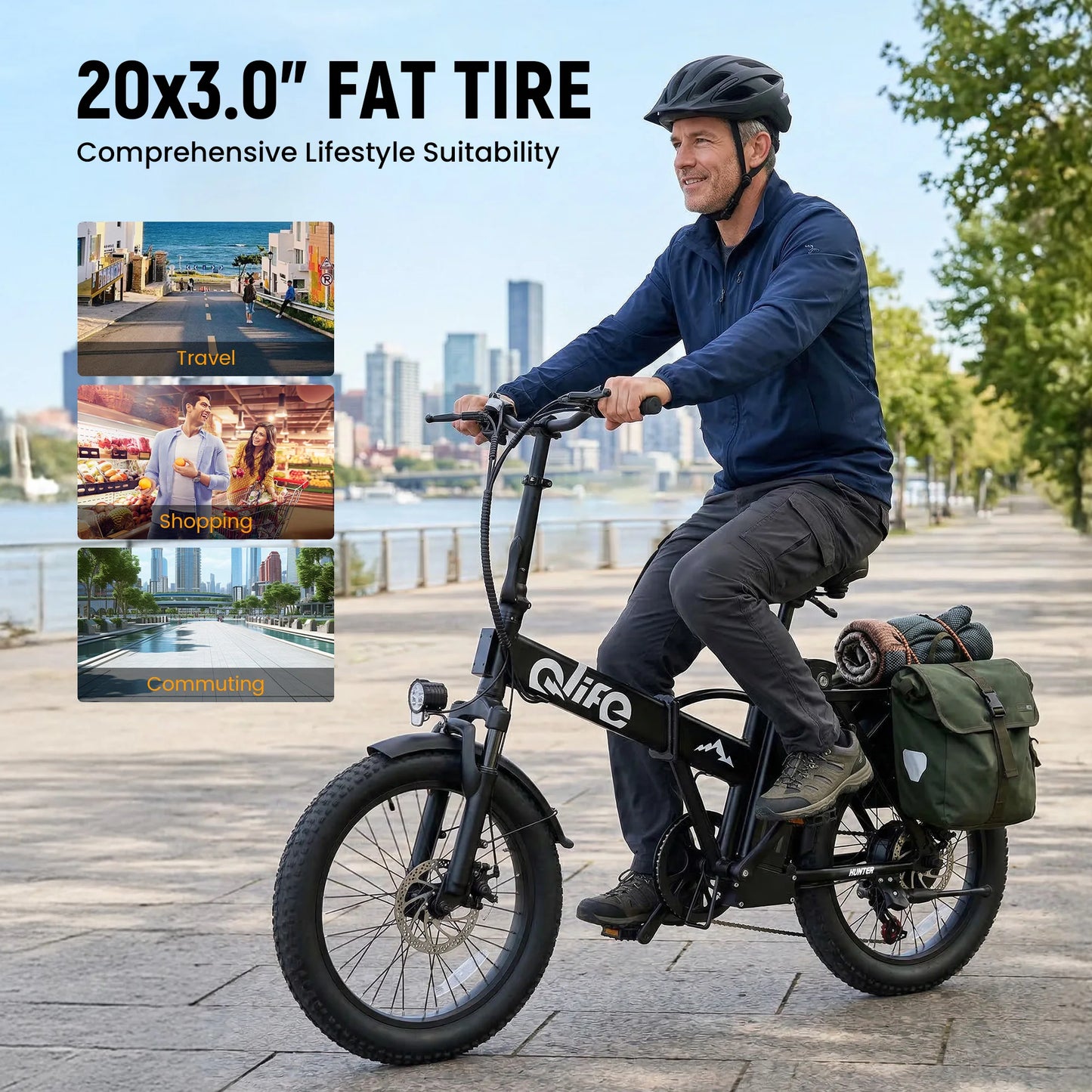 Qlife Hunter Electric Bike for Adults