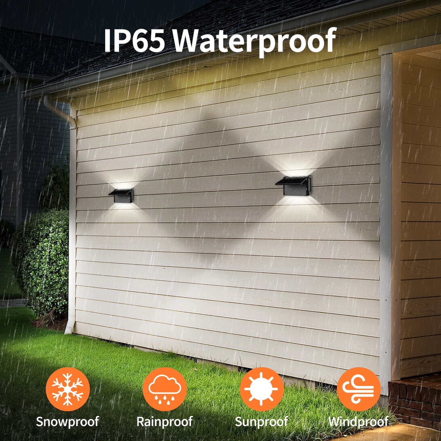 Intelamp Solar Wall Lights