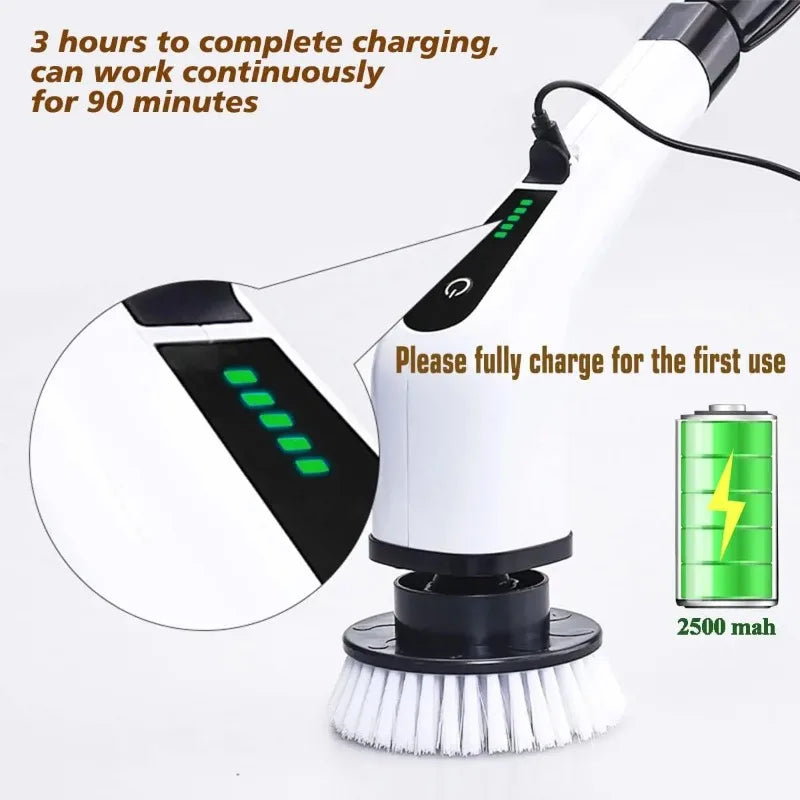 COBASPORT Multi-tool Multifunctional Electric Cleaning Brush