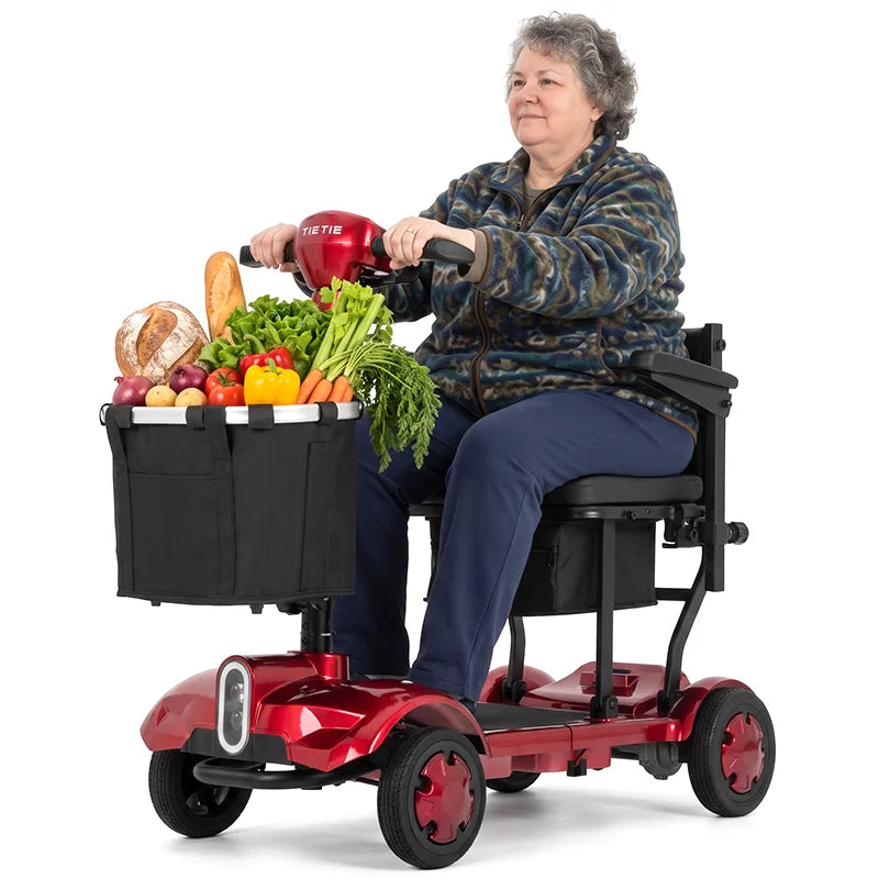 TIETIE Portable 4-Wheel Electric Mobility Scooter