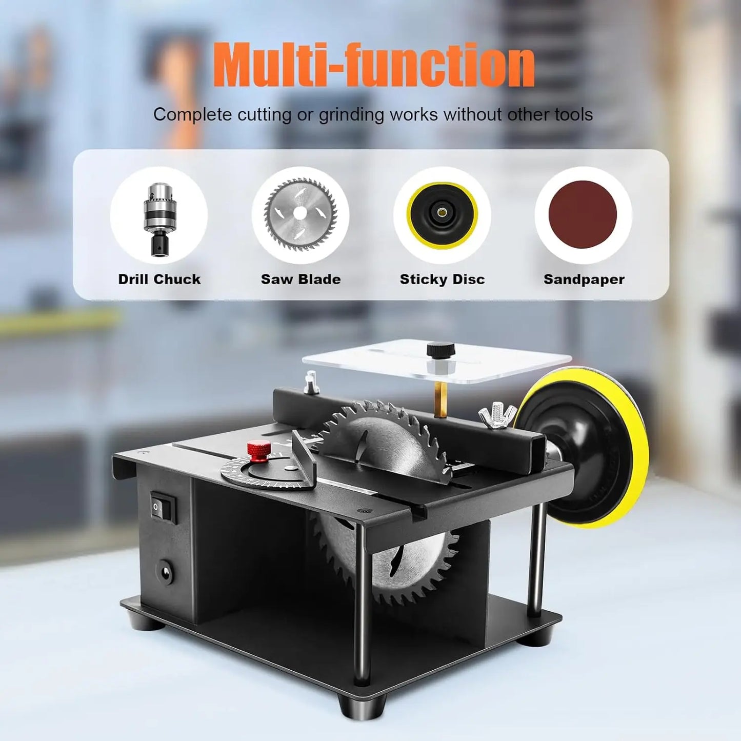 Mini Table Saw Multi-Function 200W 8500RPM