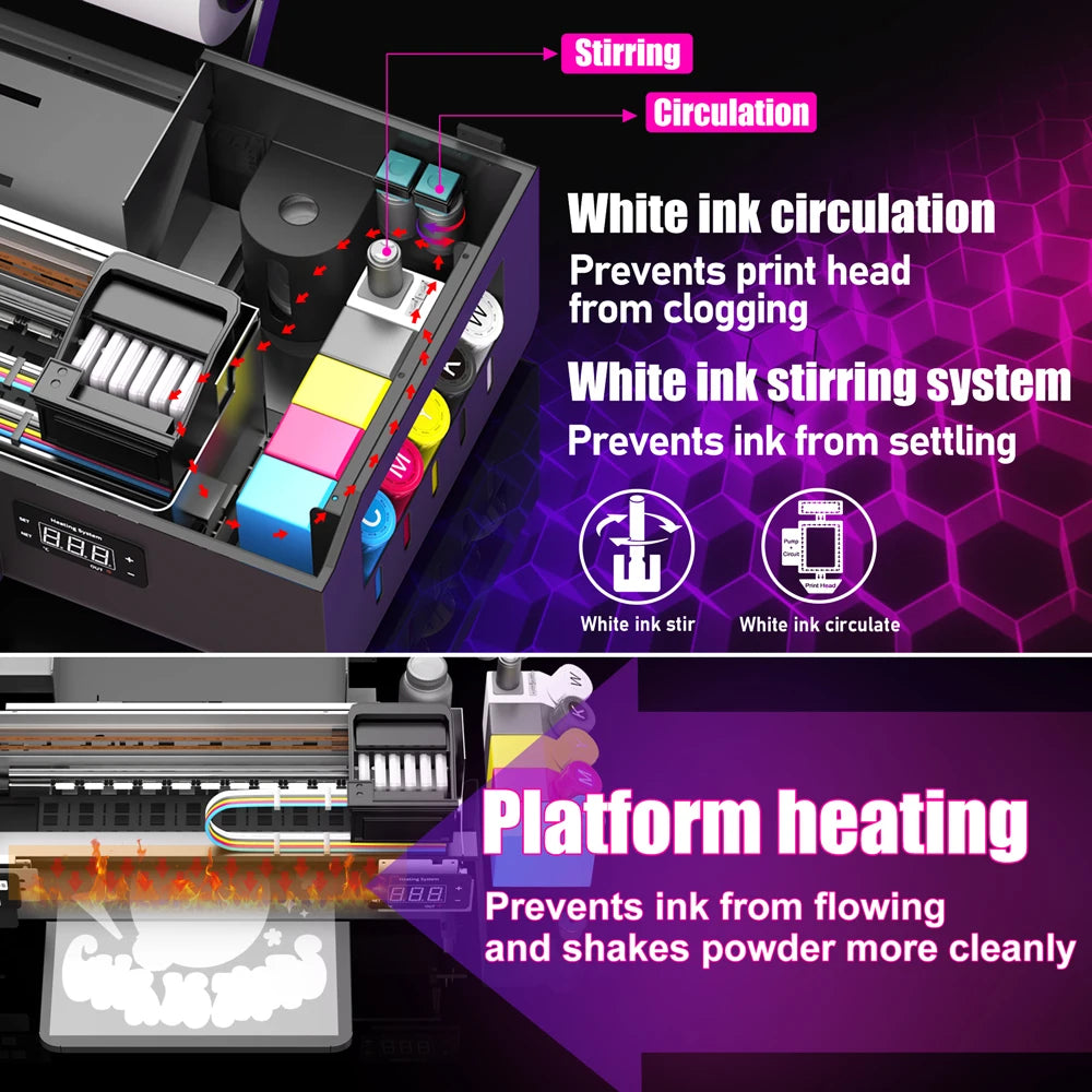 Epson A4 DTF Printer for Epson L805 Direct to Film Heat Transfer