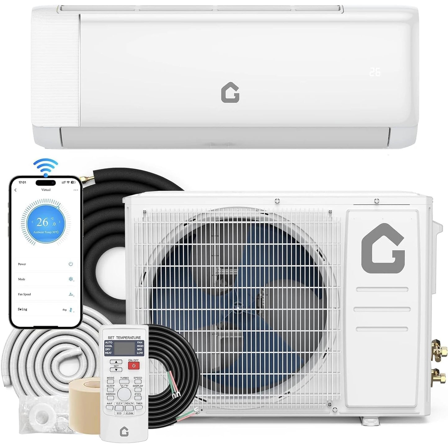 Acekool 18000 BTU Mini Split Air Conditioner