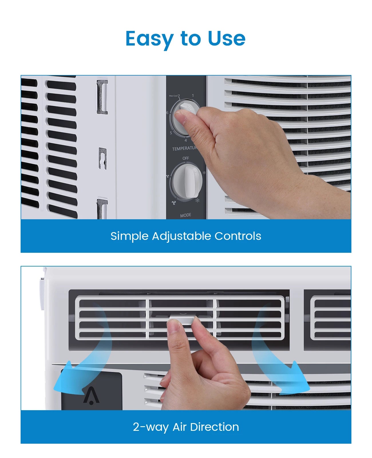 Acekool 5000 BTU Window Air Conditioner