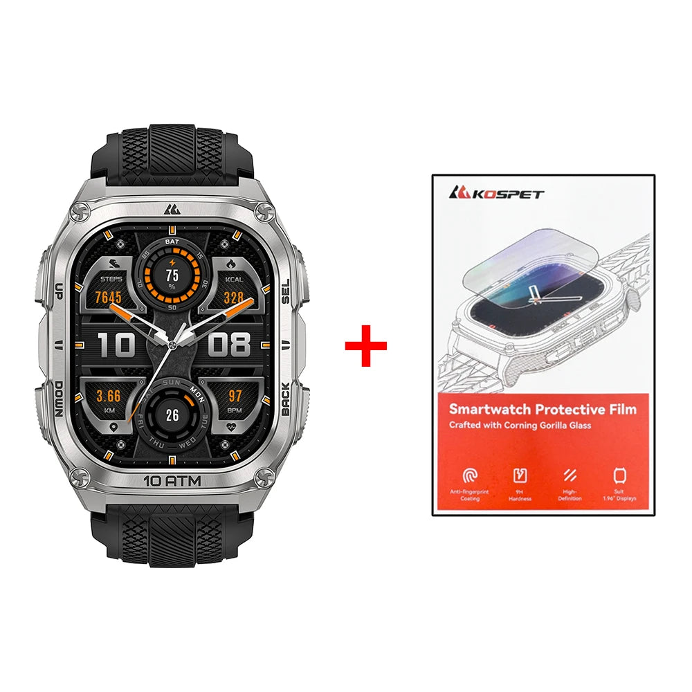 KOSPET Tank M4 Smart Watch Stainless Steel