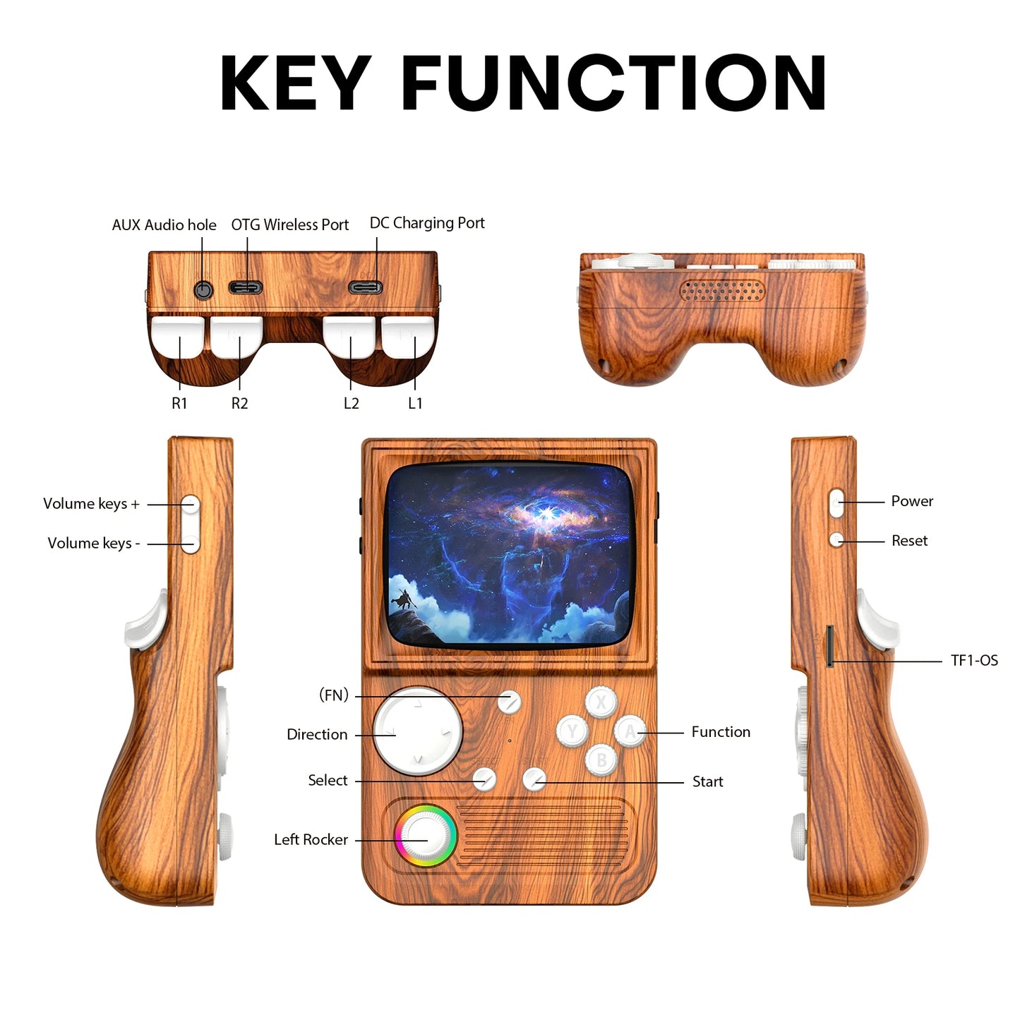 AISLPC R36T Retro Handheld Game Console