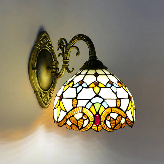 Tiffany Wall Lamp Wall Light Indoor Vintage Wall Lamp Vintage Lamp Retro