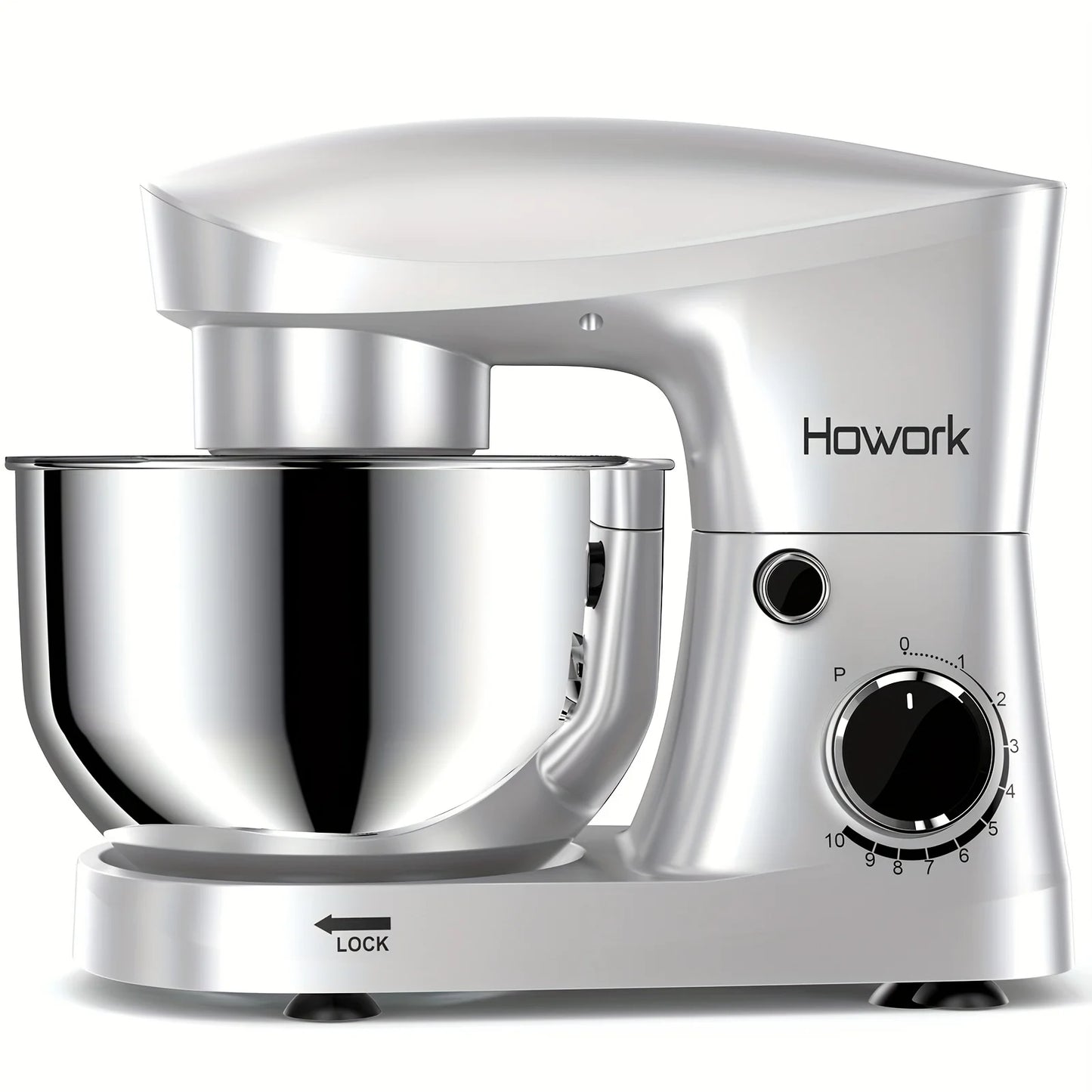 Howork 350W 10-Speed Electric Stand Mixer 5QT