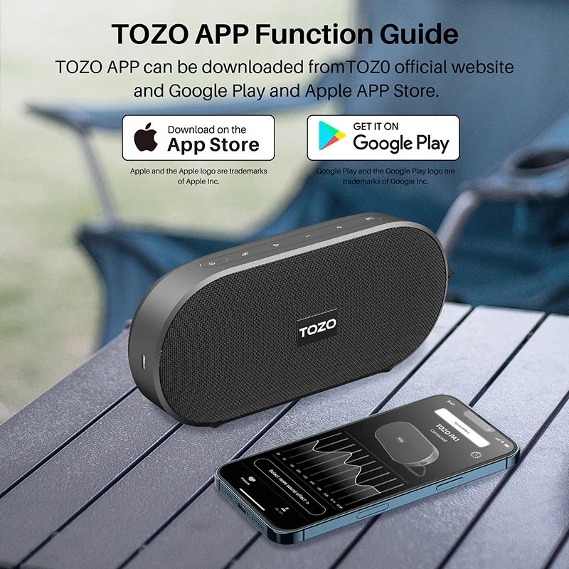 TOZO PA1 Bluetooth Speaker with 20W Stereo Sound