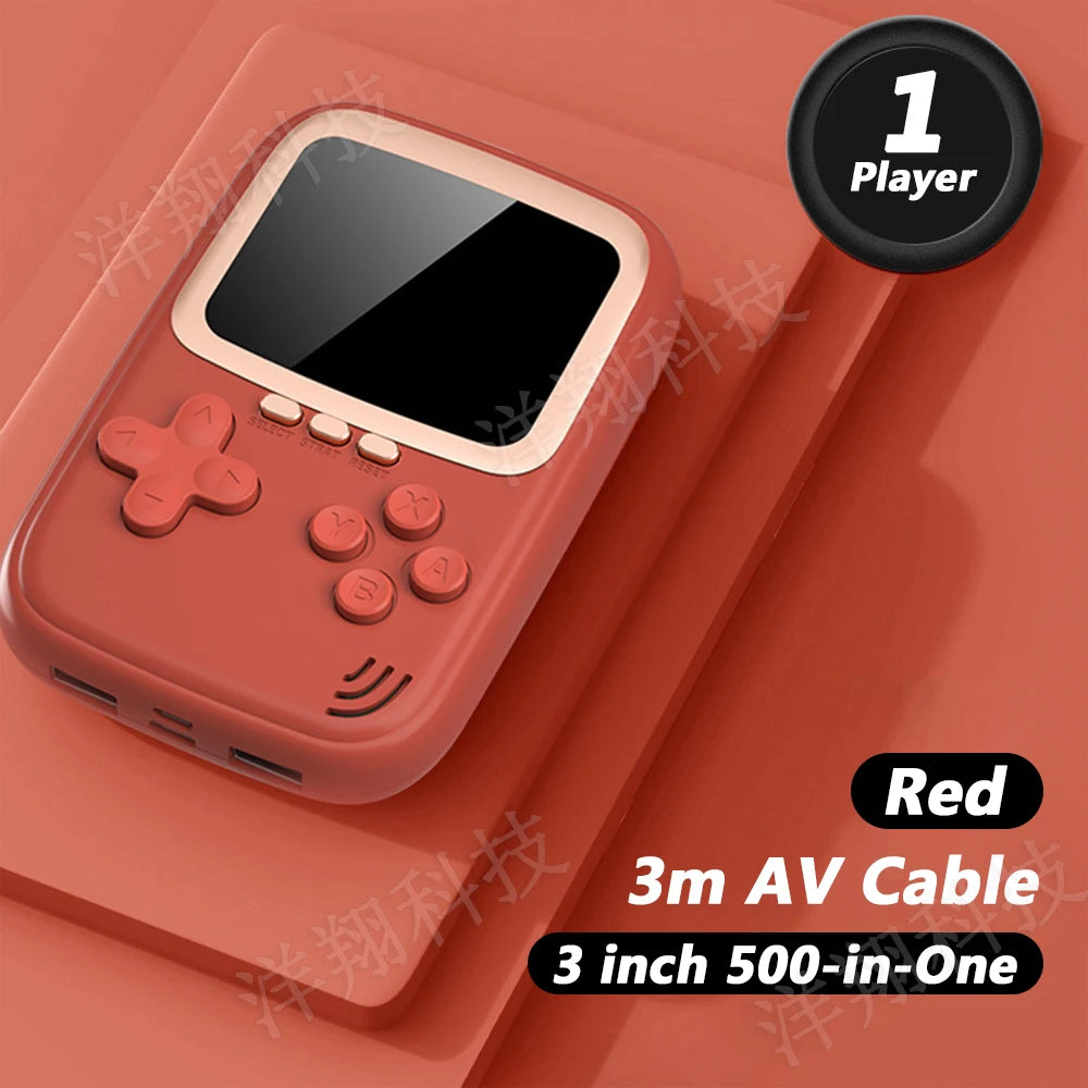 New Dual USB 10000Mah Mini Portable Retro Handheld