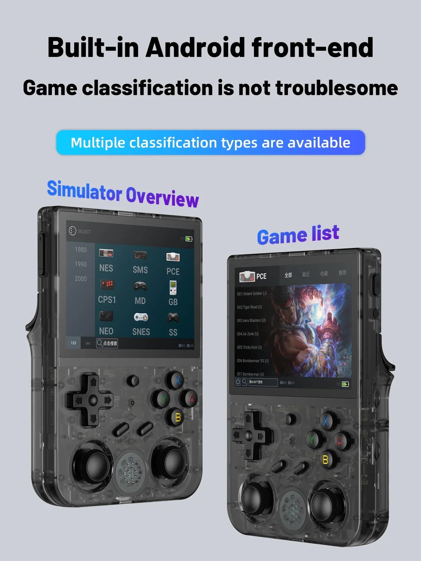 ANBERNIC RG353V RG353VS Handheld Game Console