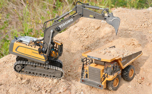 Akeleo 2.4G 11Channel Remote Control Excavator
