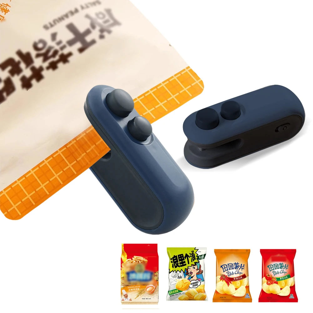 ATMDOG 2 In 1 Sealer Cutter Mini Bag Sealer Handheld Heat Vacuum Sealer