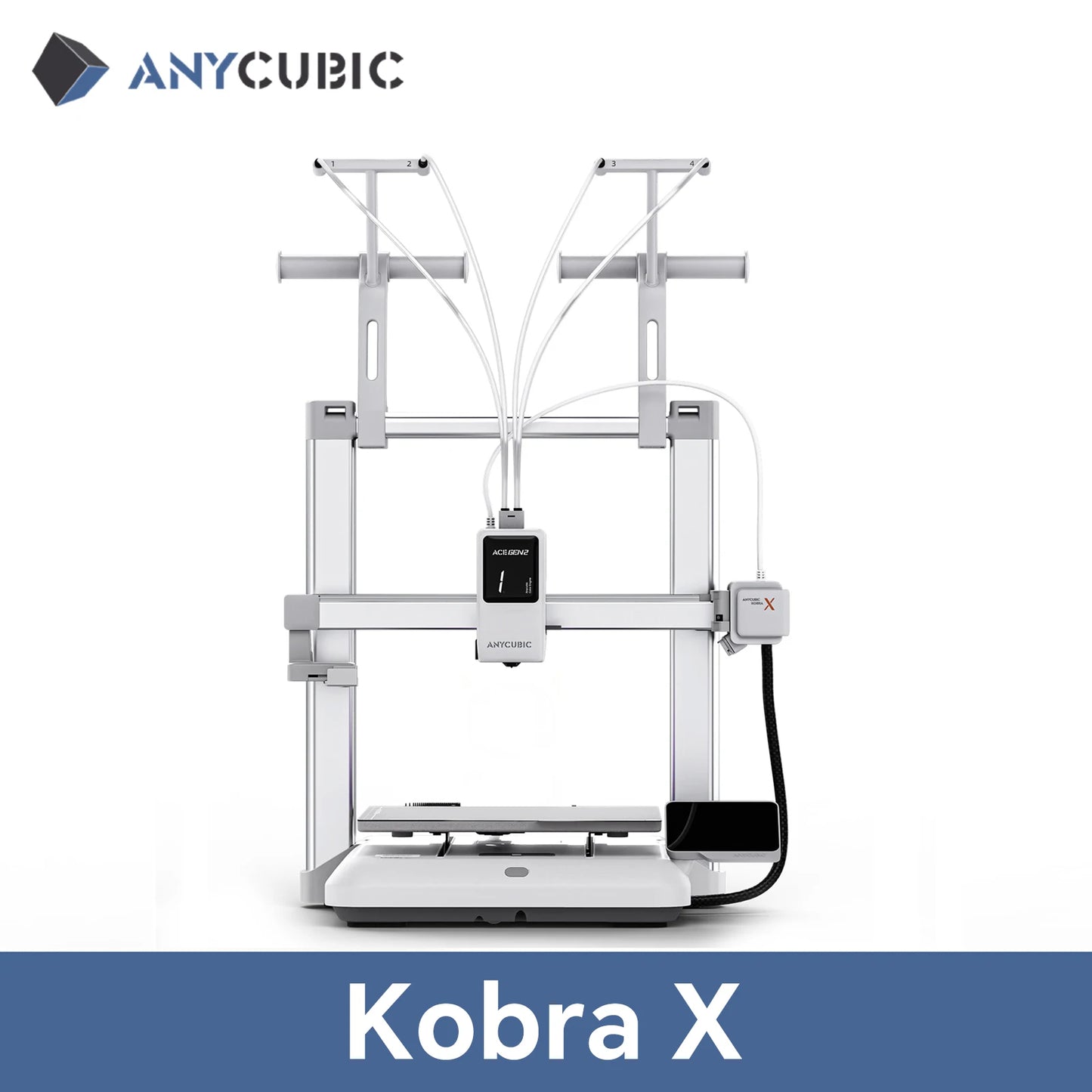 ANYCUBIC Kobra X 3D Printer 600mm/s Max Print Speed