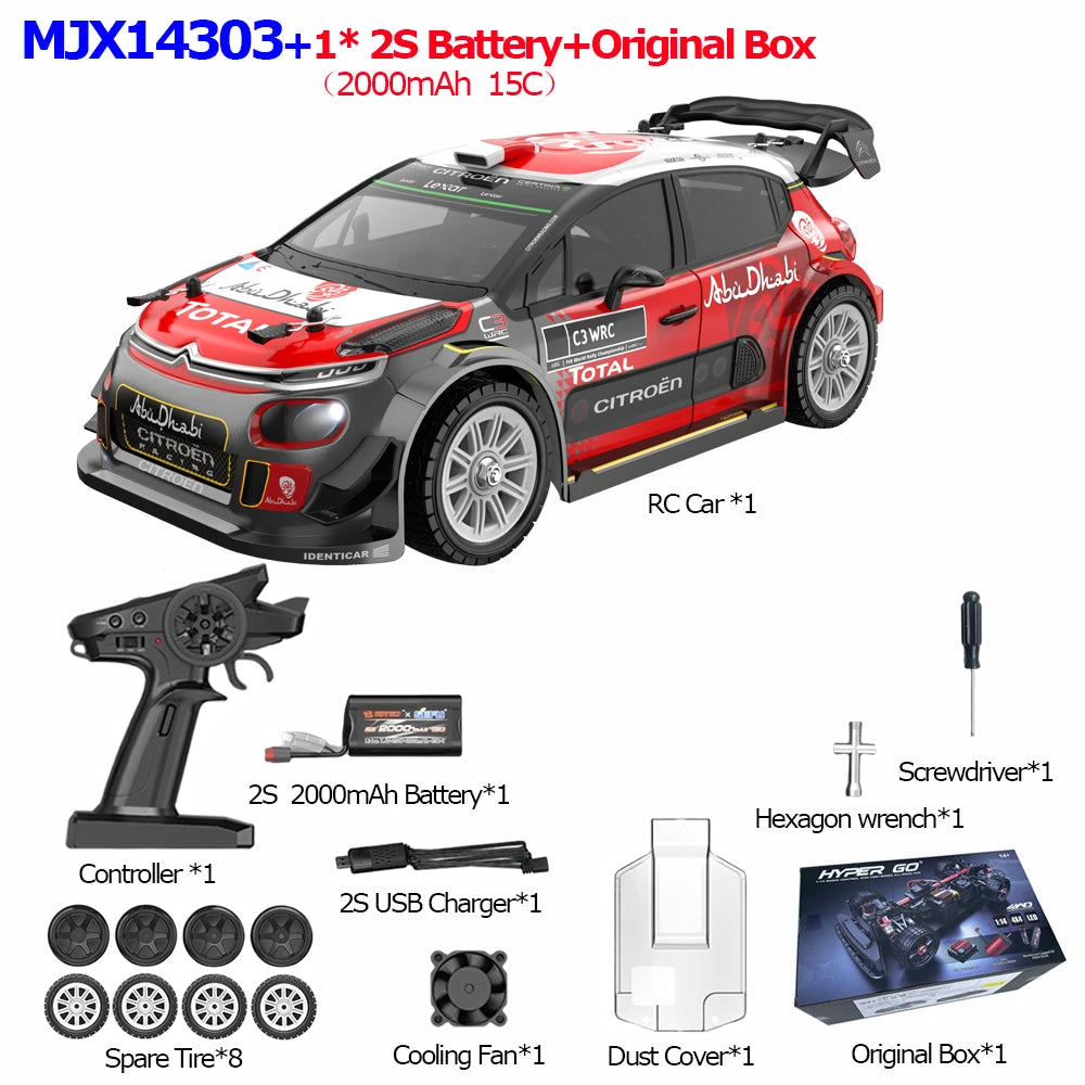 HYPER GO MJX 14301 14302 14303 1/14 RC Car 55km/h