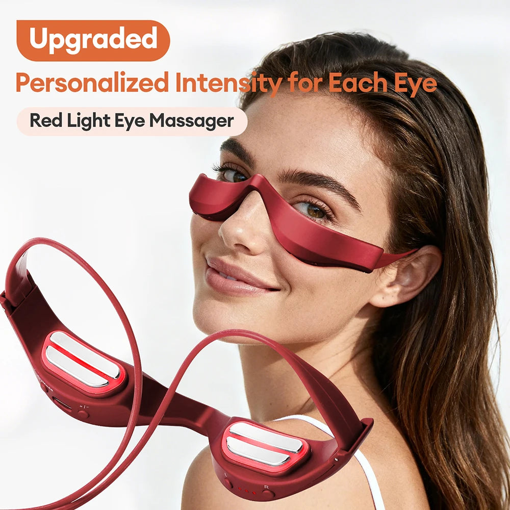 Foreverlily 3D Eyes Relax Massager EMS Eye Massage Glasses