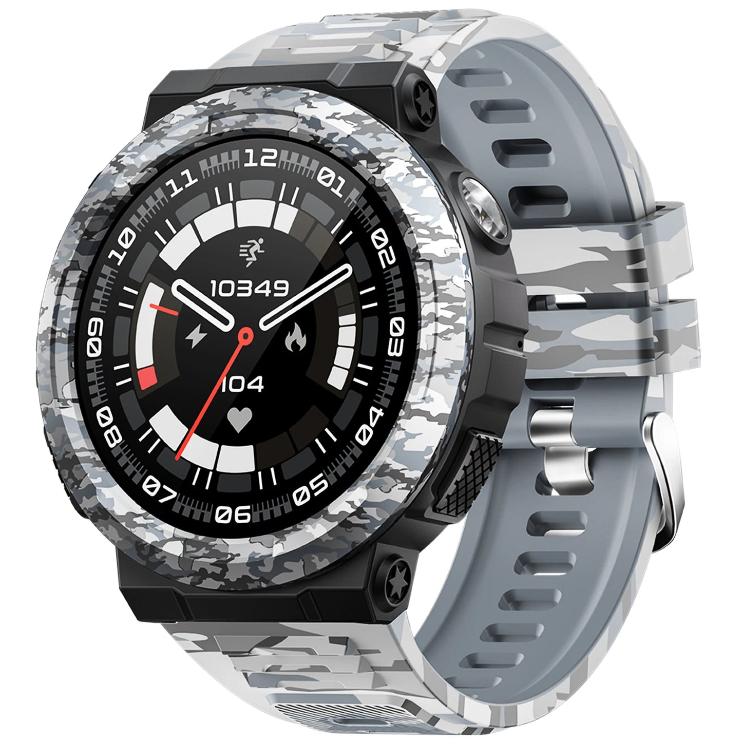 EIGIIS Smart Watches for Men with LED Flashlight