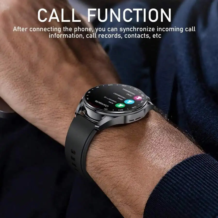Smartwatch With Earbuds, 1.46-Inch Full Touch Screen, Wireless Voice Calling