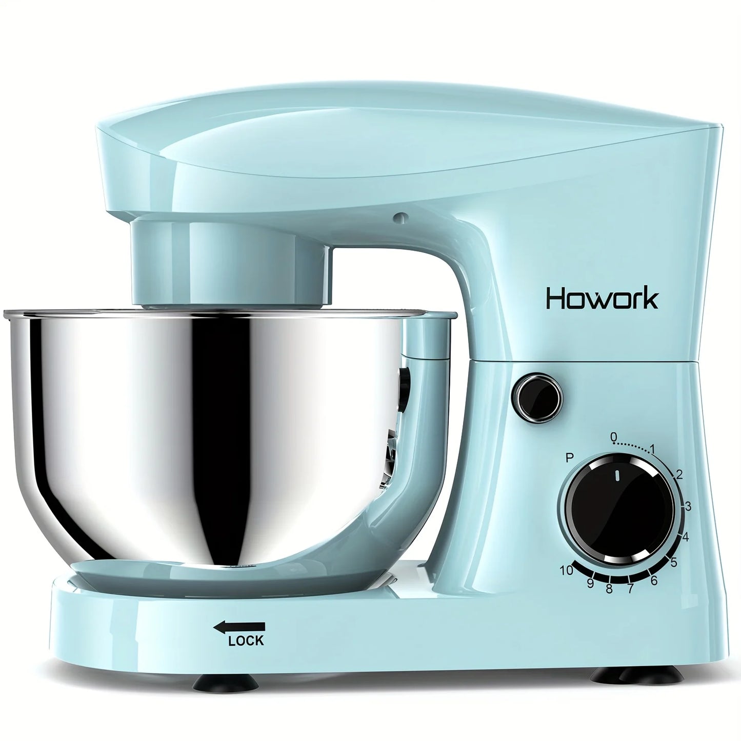 Howork 350W 10-Speed Electric Stand Mixer 5QT