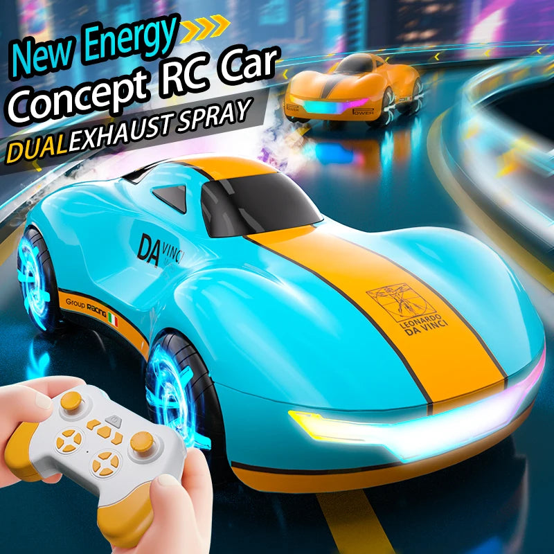 DAVINCI Drift RC Stunt Car with Light Spray & Sound