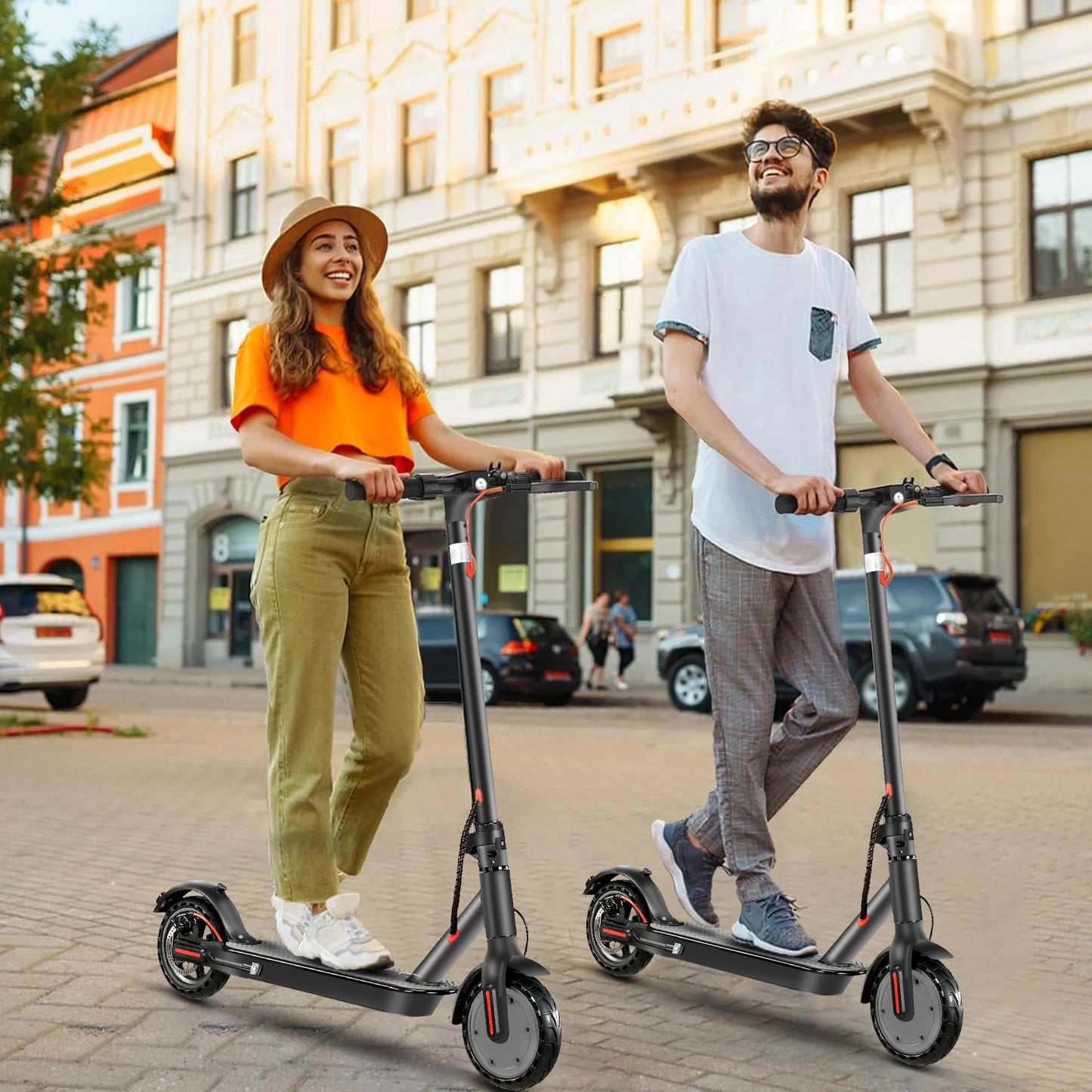 Electric Scooter, 8.5''/10'' Tires, 350W Motor