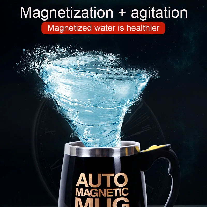 Electric Automatic Self Stirring Magnetic Mug Coffee Milk Mixing Cup