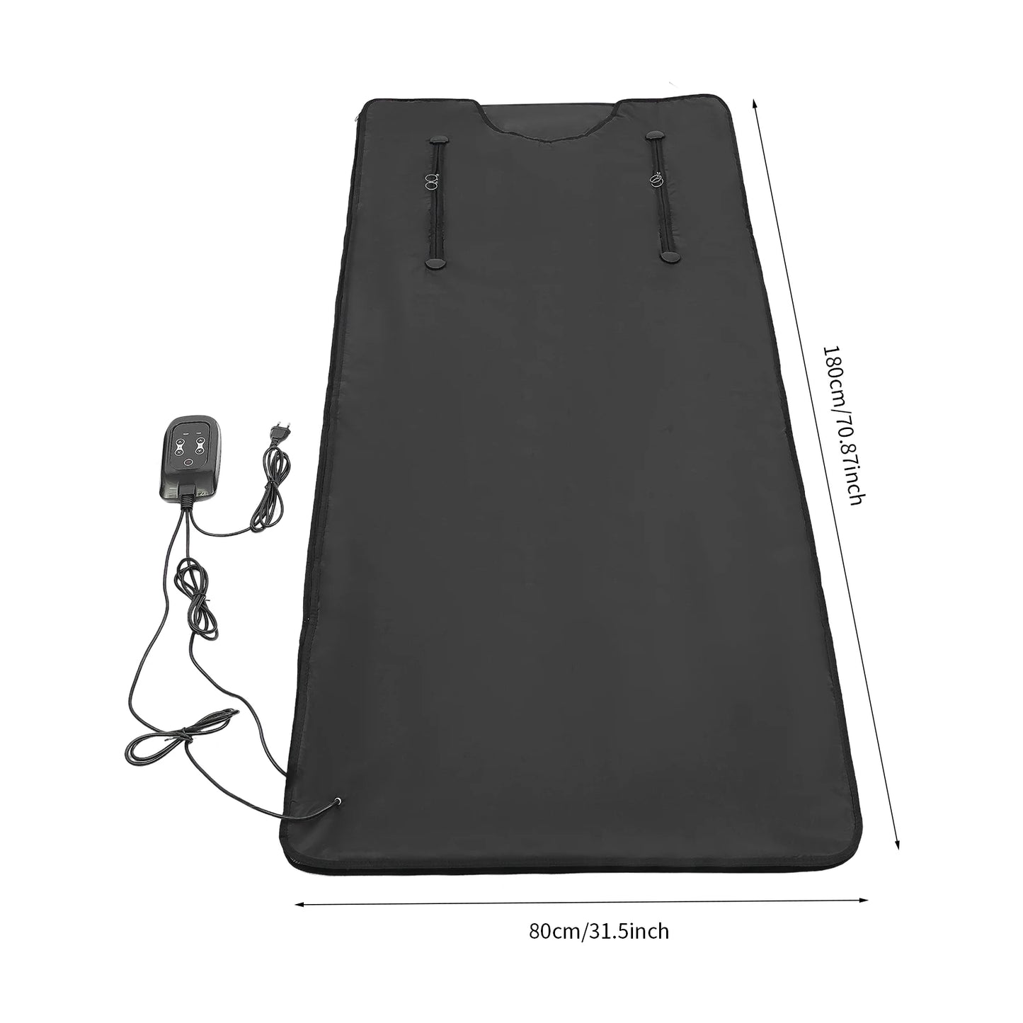 Portable Folding Sauna Blanket 180*80cm, 500W Heating Blanket