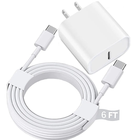 SANPRIO For iPhone16 Charger Fast Charging, For iPhone15 Charger,For iPad Charger Fast Charging Wall Charger with 6FT USB C to C Cable