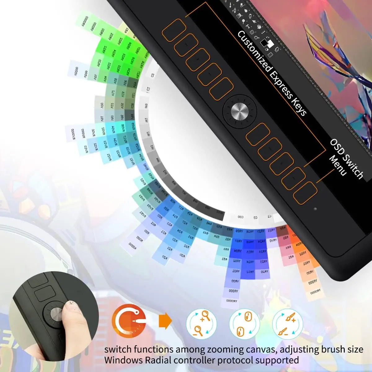 Gaomon Graphics Tablet PD156 Pro 15.6" Screen