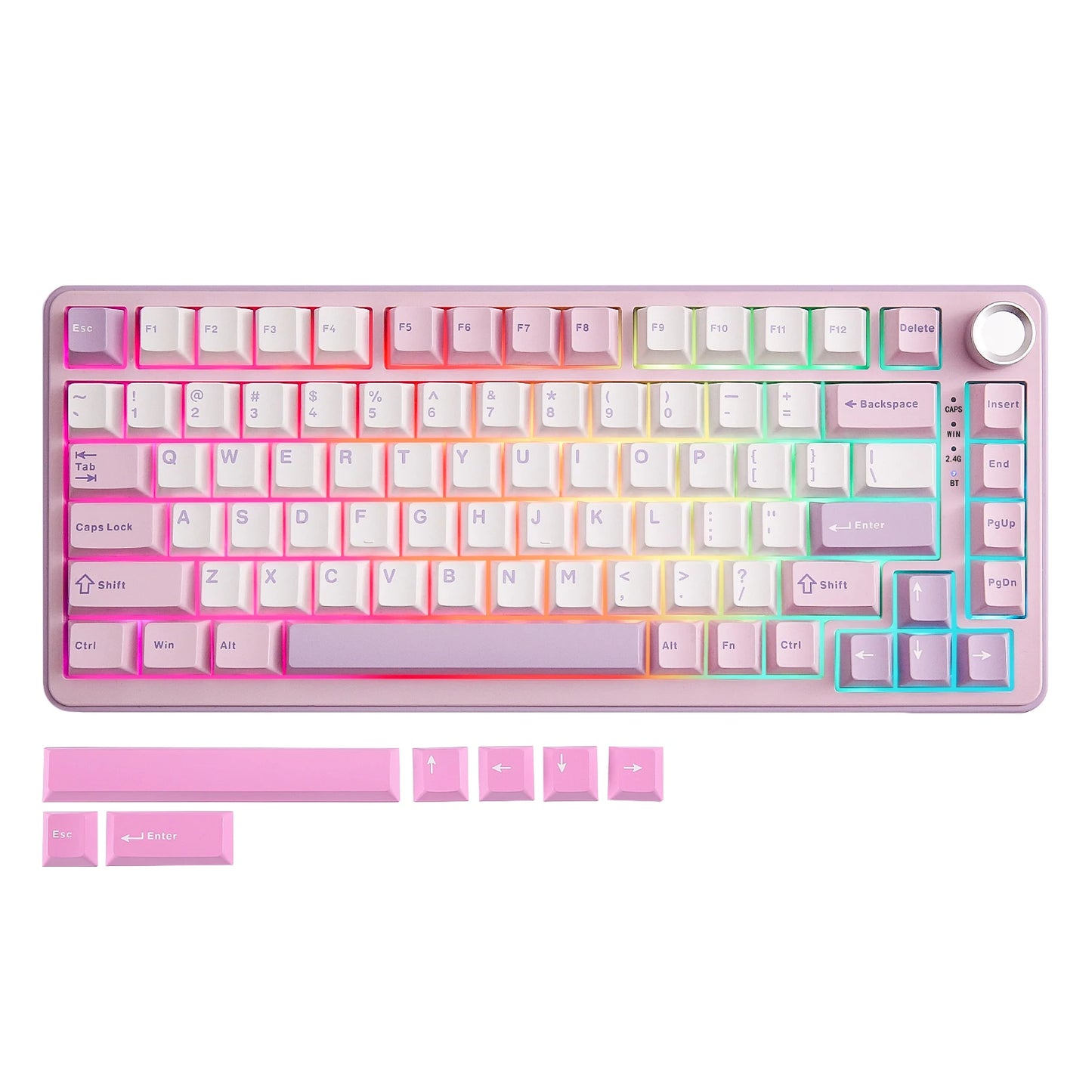 YUNZII B75 PRO 82-Key Wireless Mechanical Gaming Keyboard