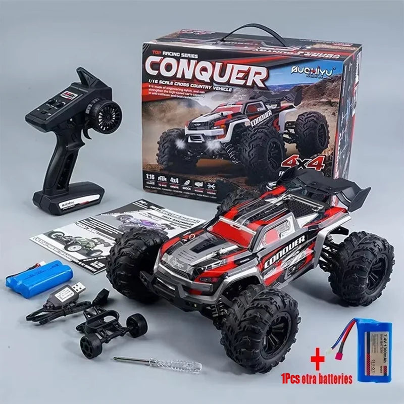 WLtoys 1:16 Scale Large RC Car 50km/h High Speed 4WD