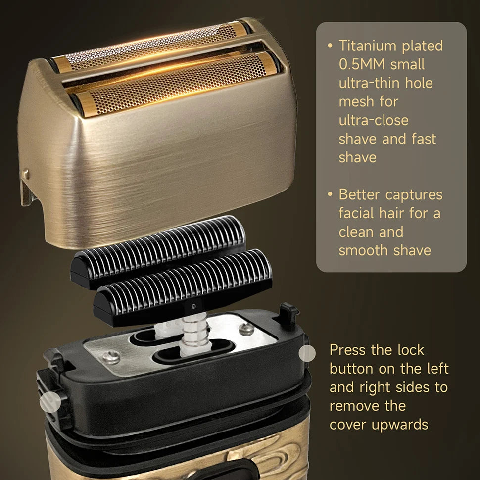 OUDIM Foil Shavers for Men with Head Shaving, Hair Beard Trimmer