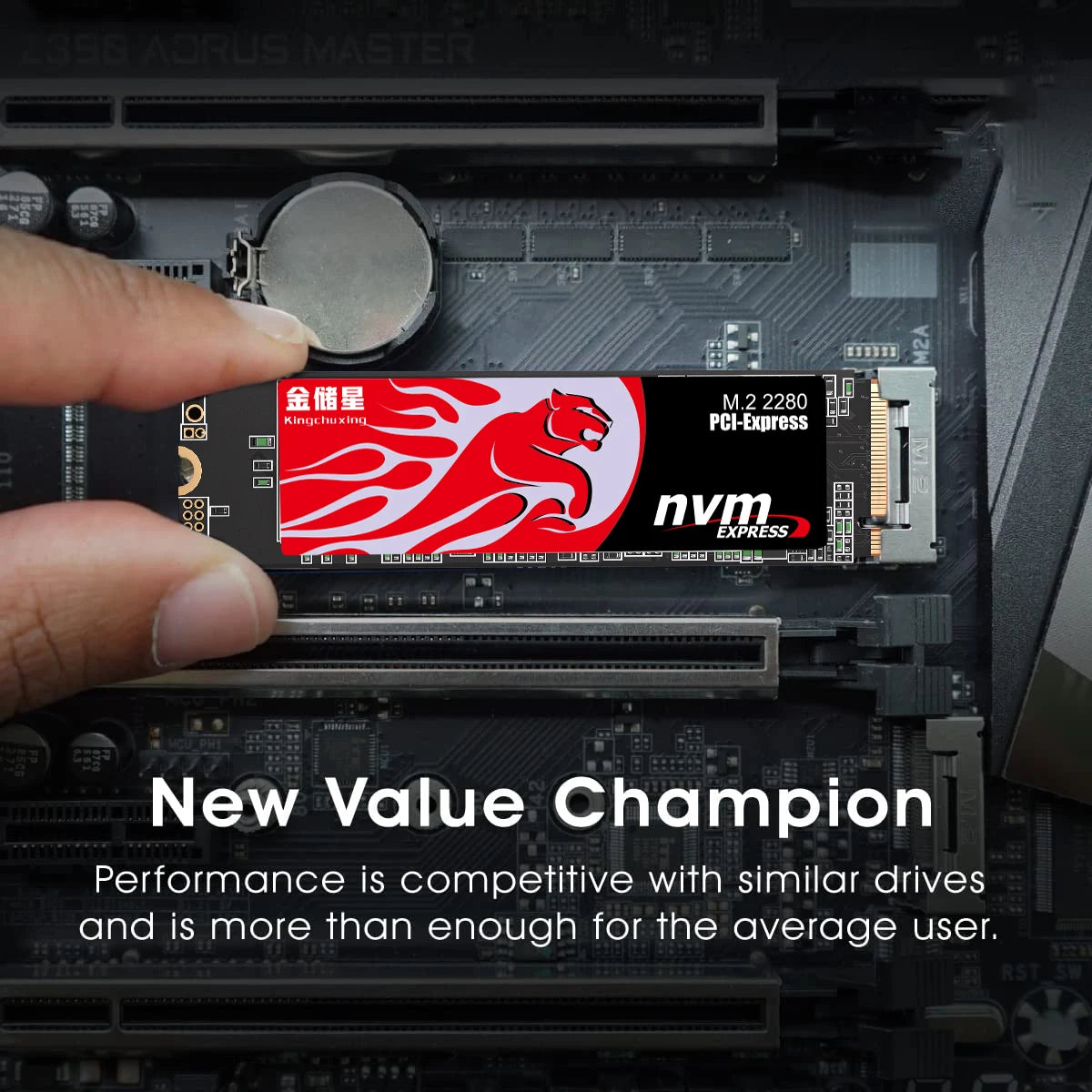 Kingchuxing SSD NVme M2 Hard Drive SSD 1TB M2