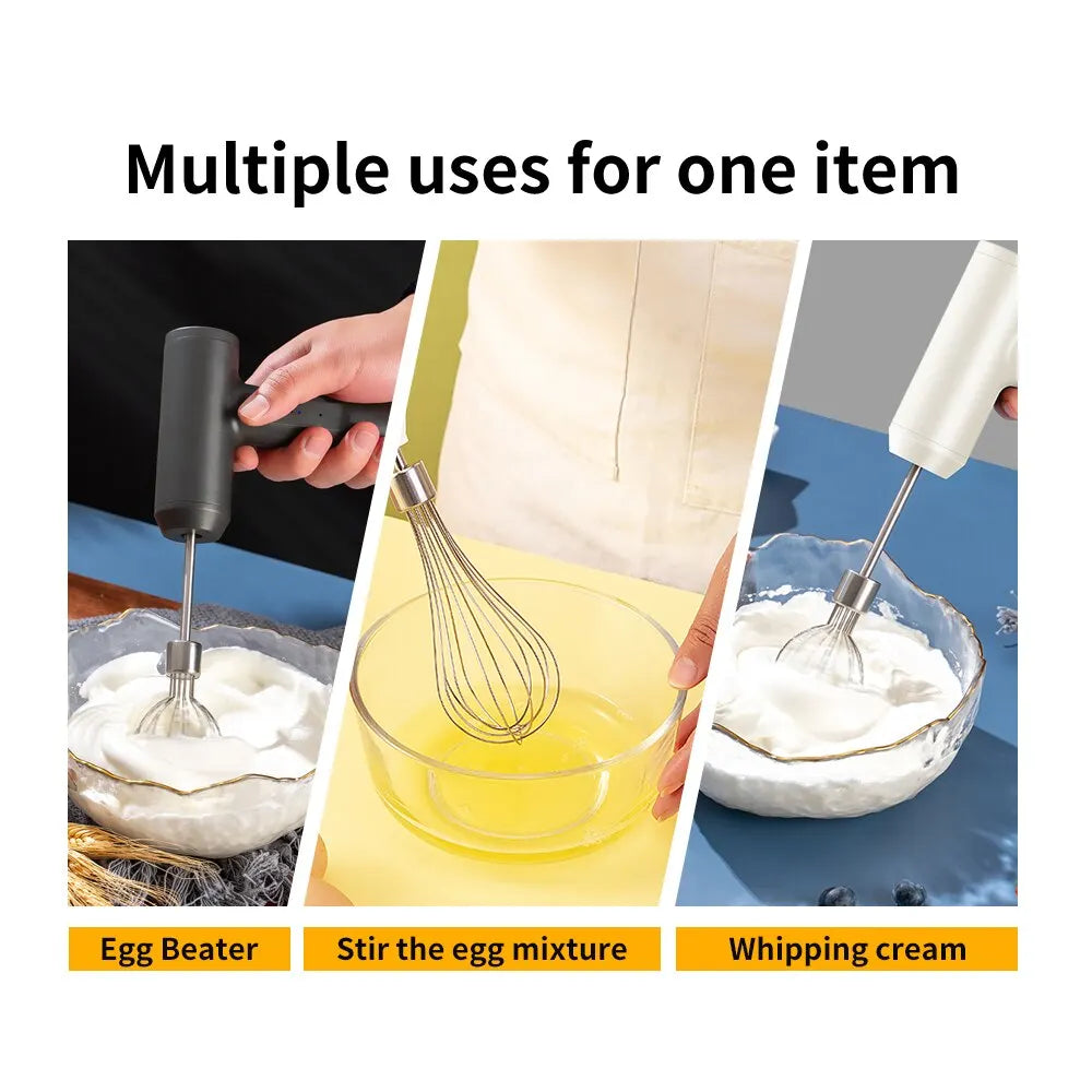 Electric Egg Beater Cordless Electric Food Mixer