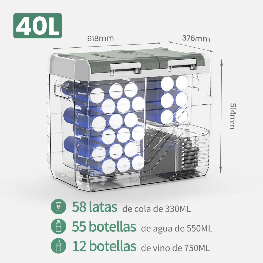 Alpicool NLS 20L 30L 40L Car Refrigerator Mini Fridge