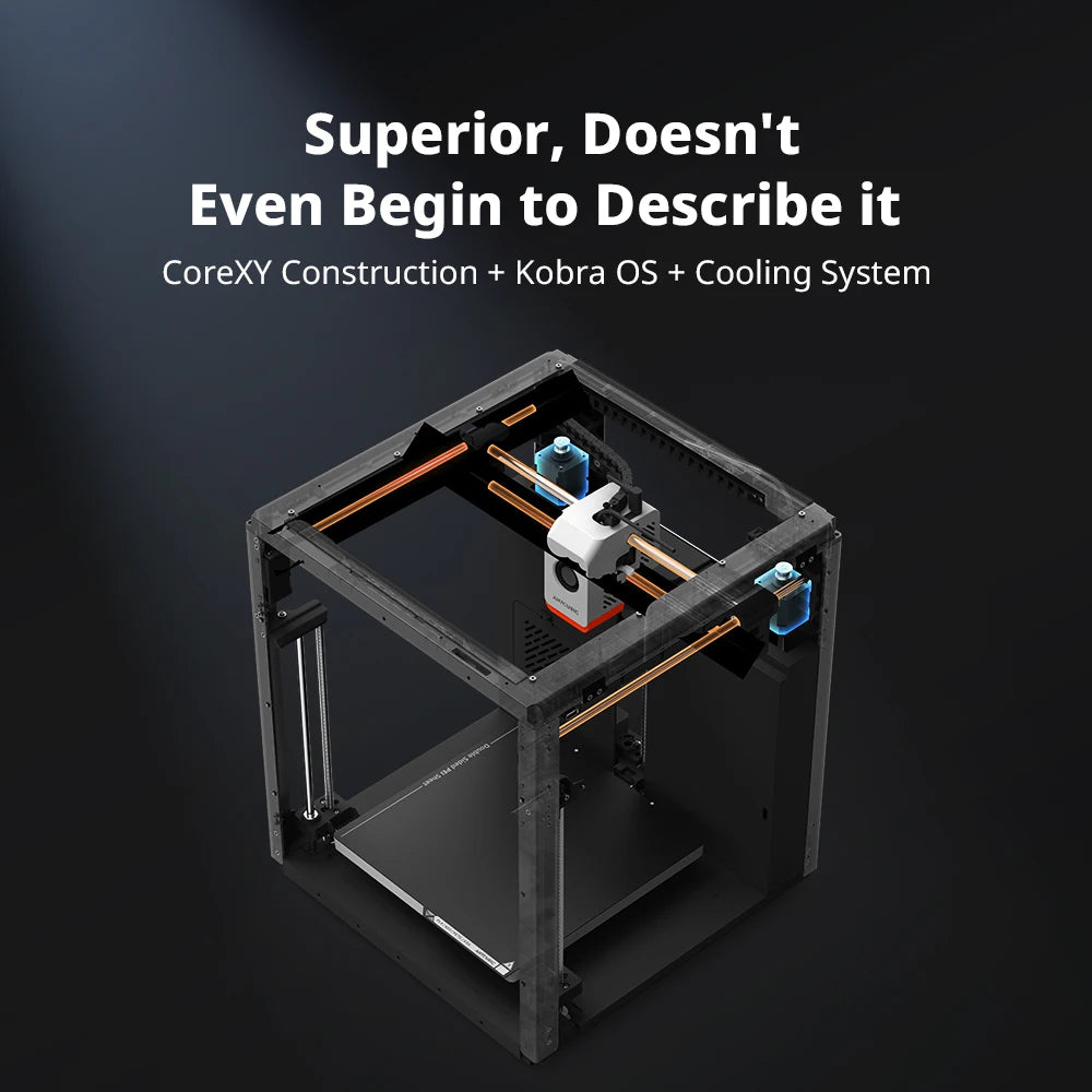 Anycubic Kobra S1 Combo Multi-Color 3D Printer Max Speed 600mm/s