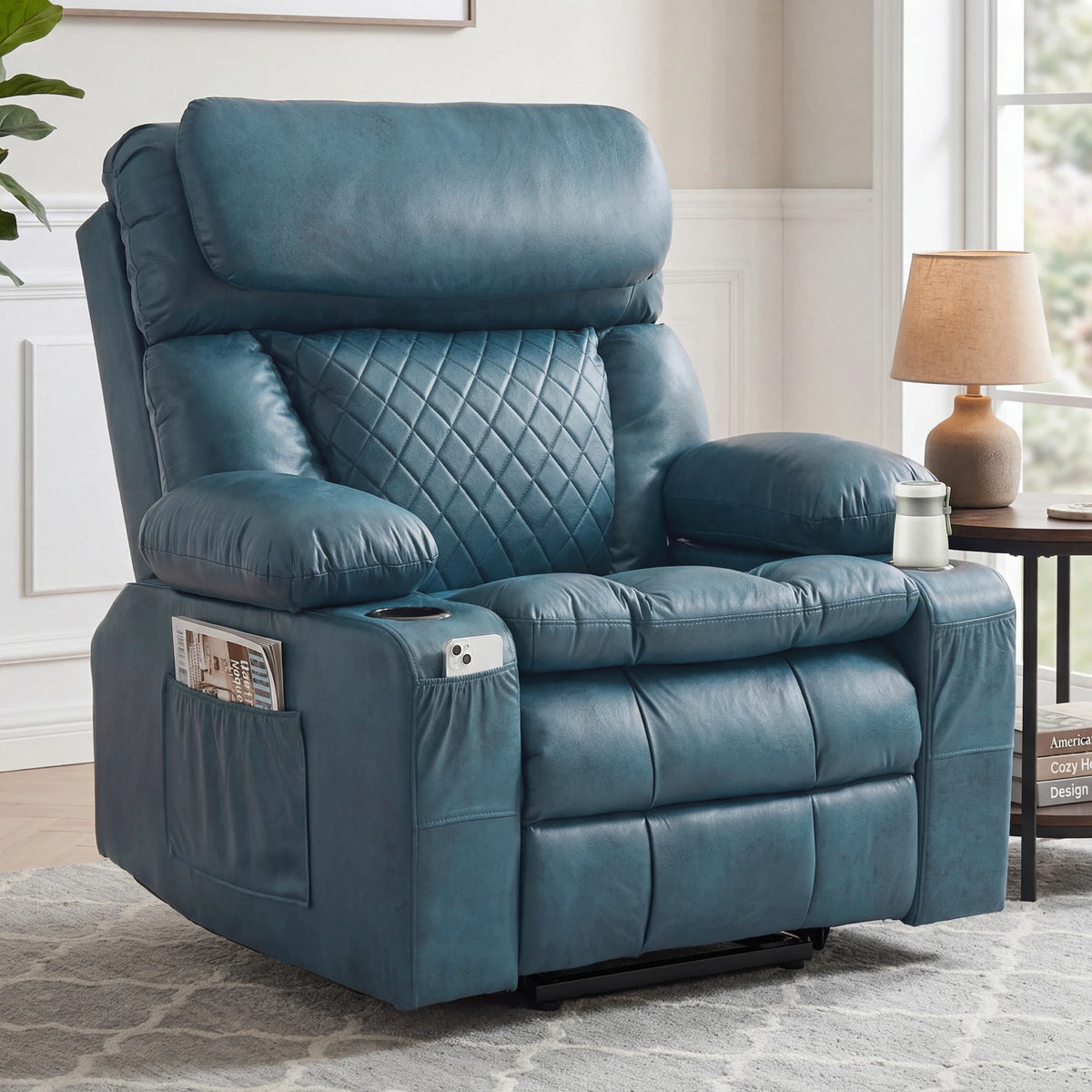 Redlife Oversized Dual Motor Power Lift Recliner for Seniors