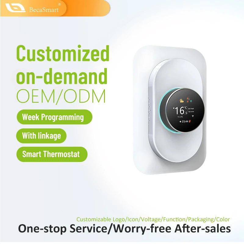Beca Weekly Programmable matter Smart Home Thermostat
