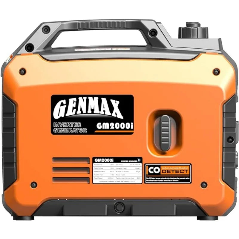 GENMAX Quiet Power Series Inverter Generator Gas Powered